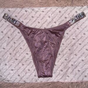 Victoria’s Secret Brazilian Rhinestone Strap Panty